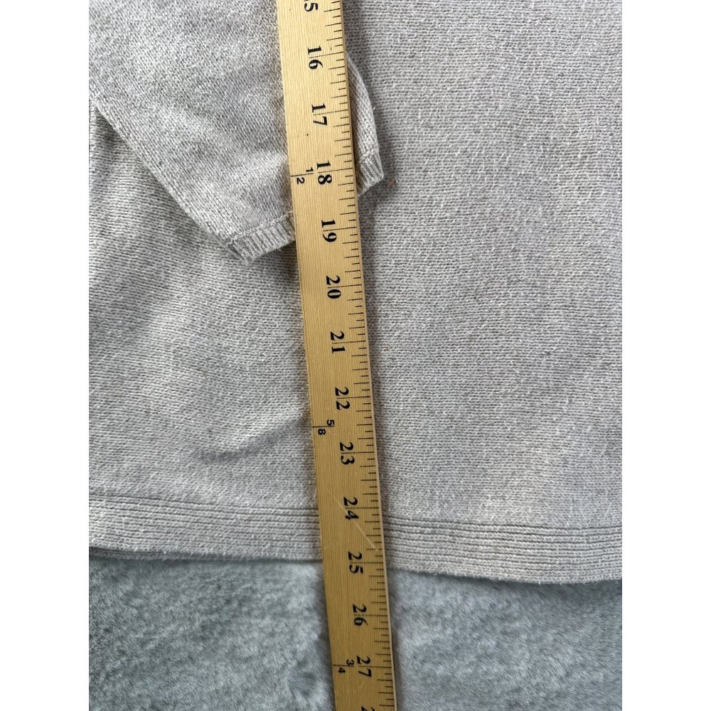 J Jill Sweater Womens Small Slub Boatneck Tunic Heathered Tan Jumper Coastal - Picture 4 of 8